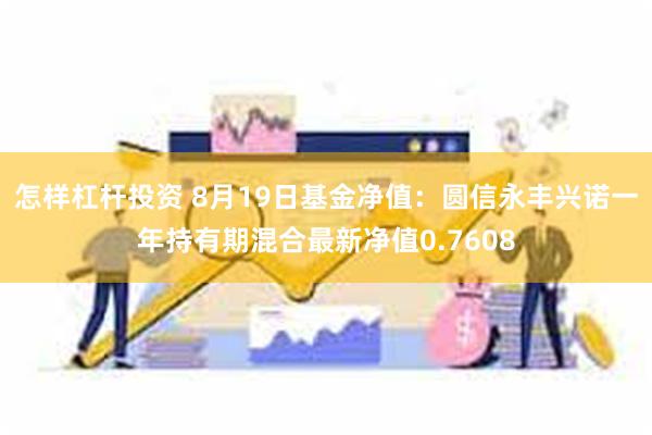 怎样杠杆投资 8月19日基金净值：圆信永丰兴诺一年持有期混合最新净值0.7608