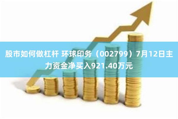 股市如何做杠杆 环球印务（002799）7月12日主力资金净买入921.40万元